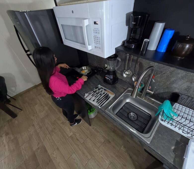 Appartement Departamento Privado7, 2 Camas Matri, Parking, Cocina Equipada, Wifi 65 Mb, 2 Climas,Centrico,Tv Smart à Ciudad Valles Extérieur photo